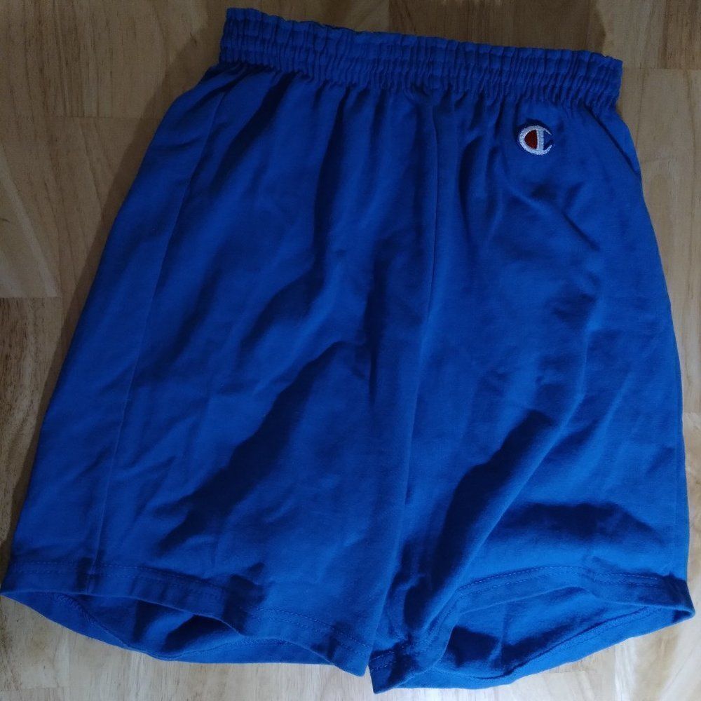 Vintage Champion Logo Athletic Sweat Shorts